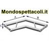 Angolo 120 ° a 2 vie orizzontale P25