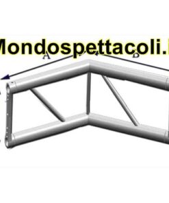 Angolo 135 ° a 2 vie verticale P25