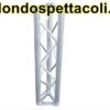 T25 - Traliccio in alluminio sezione triangolare da 25cm L 150cm
