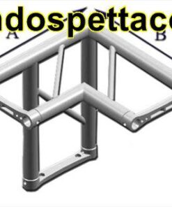 P30L - Angolo sezione piana da 29 cm Angolo 90 ° a 3 vie