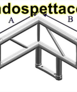 P30L - Angolo sezione piana con lato 29 cm