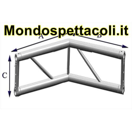 P30L - Angolo sezione piana con lato 29 cm