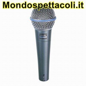 SHURE BETA 58A  BETA58 - microfono per voce