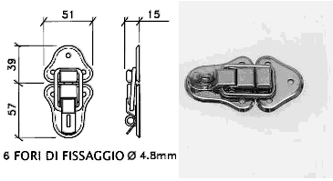 Chiusura a leva CH2102