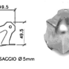 Cantonale medio  bombato CN1202