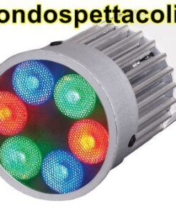 Faro proiettore a LED da incasso Downlight 6W RGB