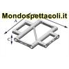 Croce a 4 via orizzontale