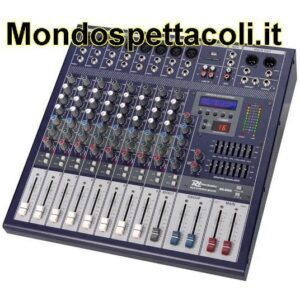 Mixer 8 canali con lettore MP3 USB ed effetto professionale