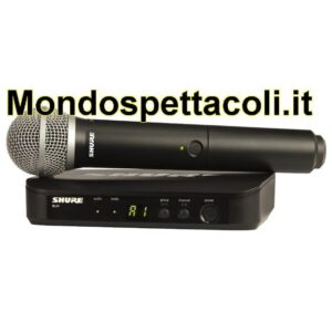 SHURE BLX24E/PG58 - radiomicrofono palmare professionale