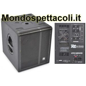 Subwoofer amplificato 1000 watt da 12"