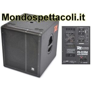 Subwoofer amplificato 1600 watt da 15"