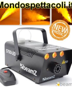 Beamz S700-LED Macchina fumo con effetto fiamma fuoco