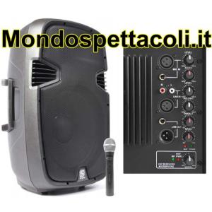 Cassa amplificata con radiomicrofono da 15" -  Skyec SPJ 1500A