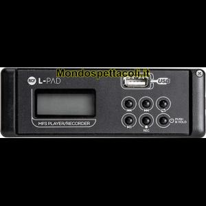 RCF LIVEPAD PLAYER / RECORDER CARD L-PAD USB MP3