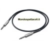 Cavo professionale schermato jack-jack 6,3mm mono 10m