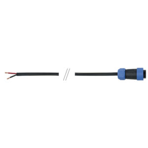 1.5 m 2x1 mm2 open end cable / 4-pin IP68 female connector