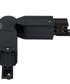 3-Phase Corner Connector Nero (RAL9004)