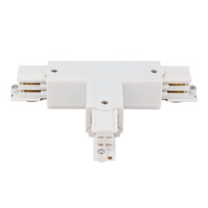 3-Phase Left T-Connector Bianco (RAL9003)