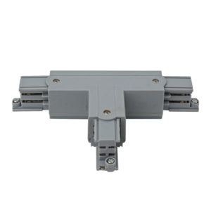 3-Phase Right T-Connector Argento (RAL9006)
