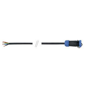 3 m 4x1 mm2 open end cable / 4-pin IP68 SP2110S female in-line connector