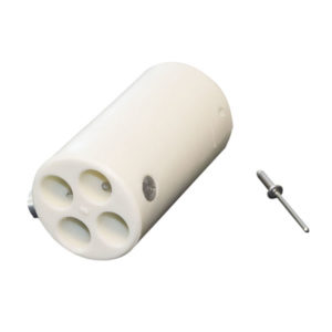 4-way connector replacement 35 (diametro)mm, Bianco