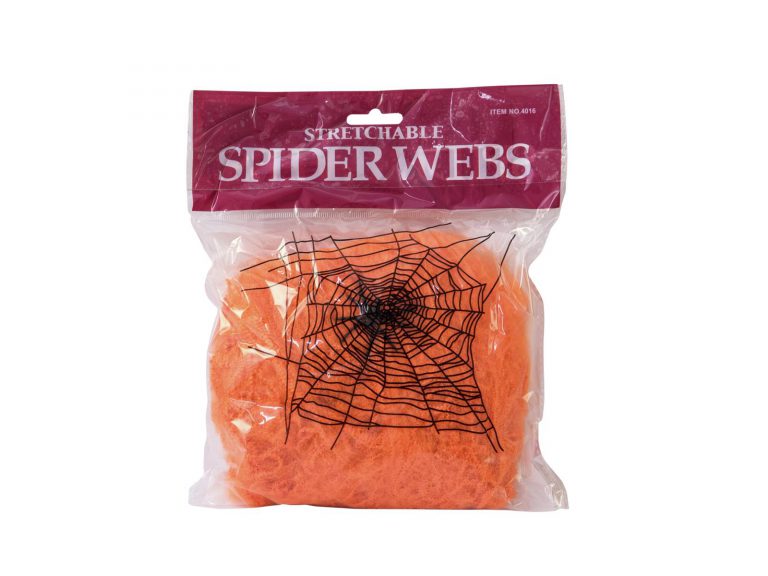 EUROPALMS Halloween spider web orange 20g UV active