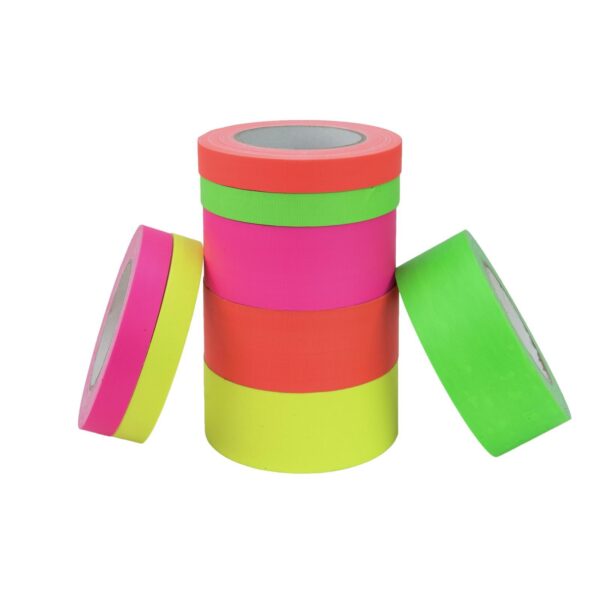 ACCESSORY Gaffa Tape 19mm x 25m neon-yellow UV-active