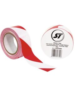 ACCESSORY Marking Tape PVC red/white