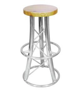 ALUTRUSS Bar Stool, curved