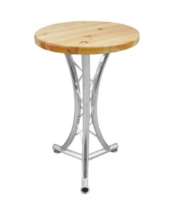 ALUTRUSS Bistro Table, curved