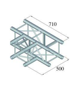 ALUTRUSS QUADLOCK 6082T-35 3-Way T-Piece