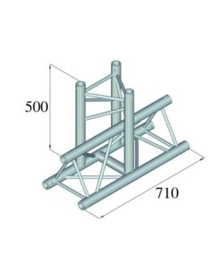 ALUTRUSS TRILOCK 6082AT-35 3-Way T-Piece