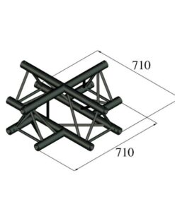 ALUTRUSS TRILOCK S-PAC-41 4-Way Cross
