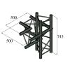 ALUTRUSS TRILOCK S-PAC-45 4-Way Piece / right