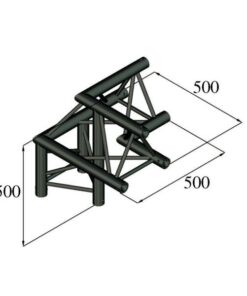 ALUTRUSS TRILOCK S-PAL-31 3-Way Corner / right