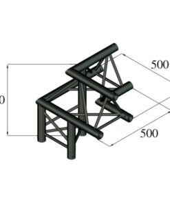 ALUTRUSS TRILOCK S-PAL-32 3-Way Corner / left