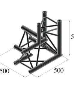 ALUTRUSS TRILOCK S-PAL-33 3-Way Corner / right