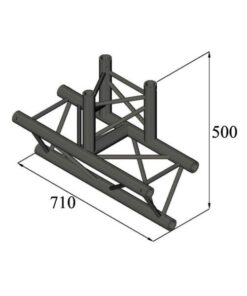 ALUTRUSS TRILOCK S-PAT-38 3-Way T-Piece