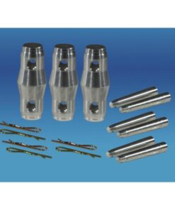 ALUTRUSS TRILOCK Set Connecting Cone/Pivot/Pin