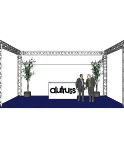 ALUTRUSS Truss set QUADLOCK 6082 U-Figure 7x4x3.5m (WxDxH)