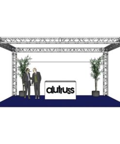 ALUTRUSS Truss set QUADLOCK 6082 rectangle 7x4x3.5m (WxDxH)
