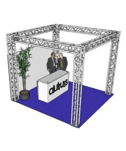 ALUTRUSS Truss set QUADLOCK 6082 square 4x4x3.5m (WxDxH)