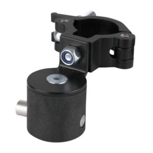 Angled bracket for 4-way connector Nero (rivestimento a polvere)