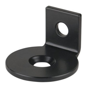Angled bracket for 4-way connector Nero (rivestimento a polvere)