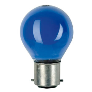 BC Bulb Showtec, B22 G45 240V 15W, blu