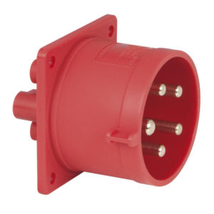 CEE 32A 400V 5p Socket Male Rosso, IP44