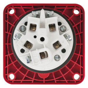 CEE 63A 400V 5p Socket Female Rosso, IP67