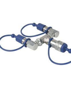 CO2 3/8 Q-Lock 2-way combiner