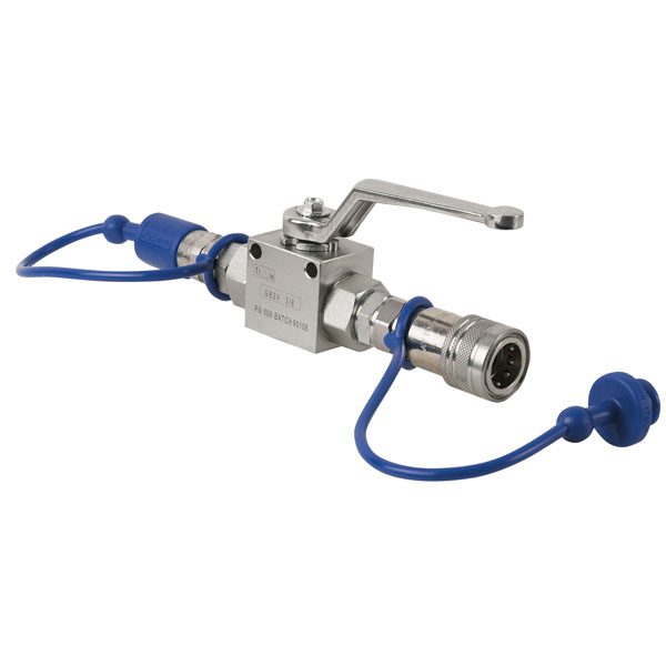 CO2 Q-Lock Shut-off valve
