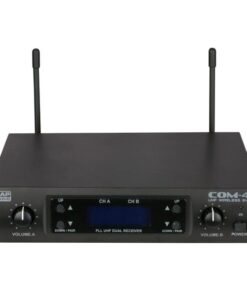 COM-42 Set microfono wireless UHF, 2 canali
